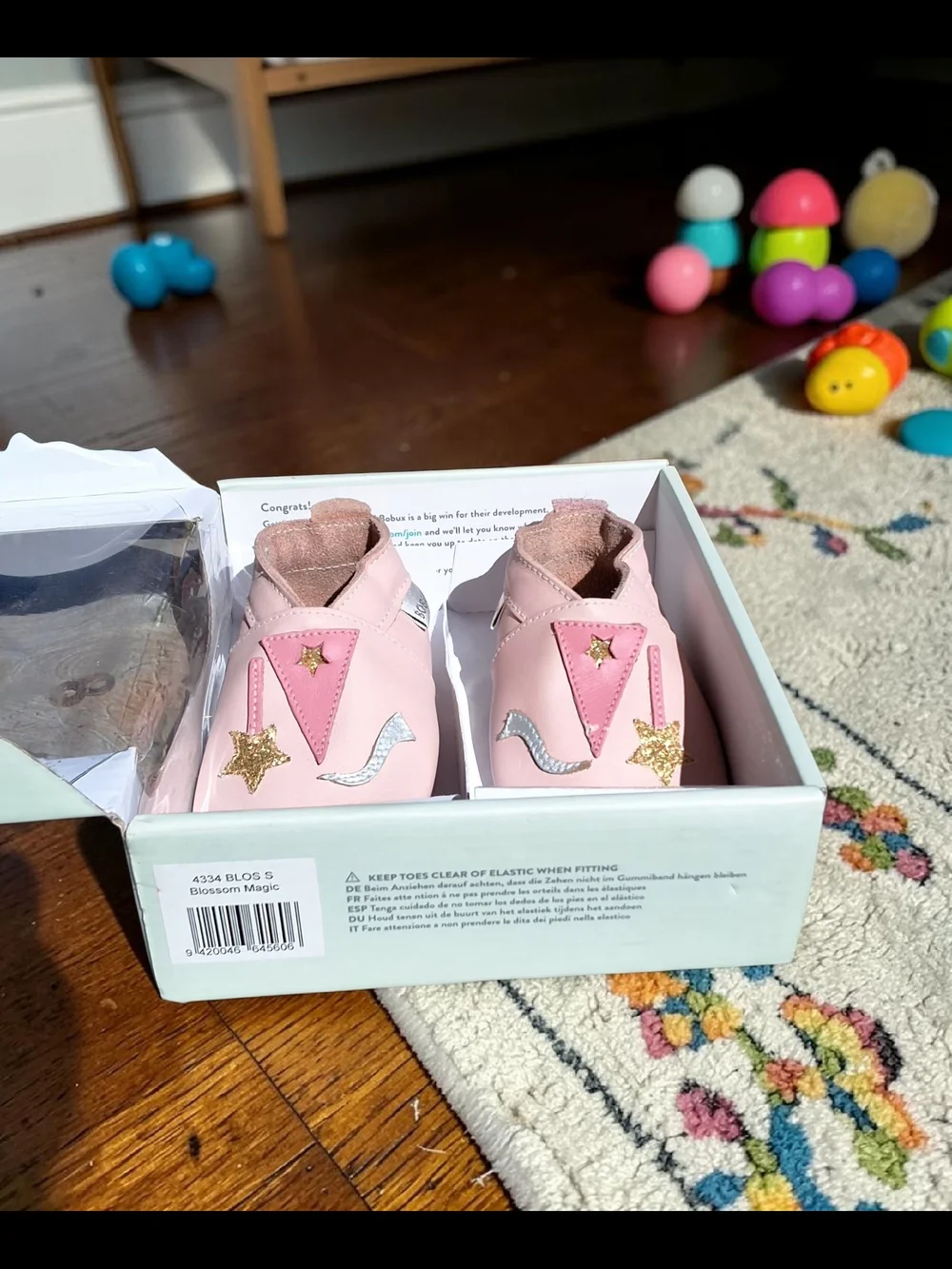 Bobux Soft Sole baby shoes in the 